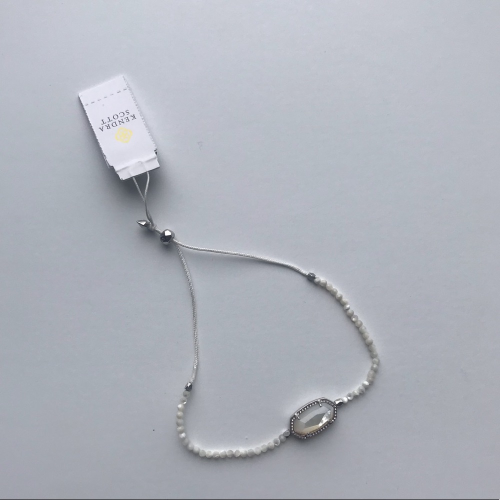 NEW Kendra Scott Eliana Beaded Bracelet White